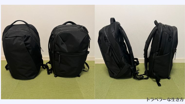 Able Carry Daily Plus, レビュー、違い、Aer City Pack Pro 2, おすすめ