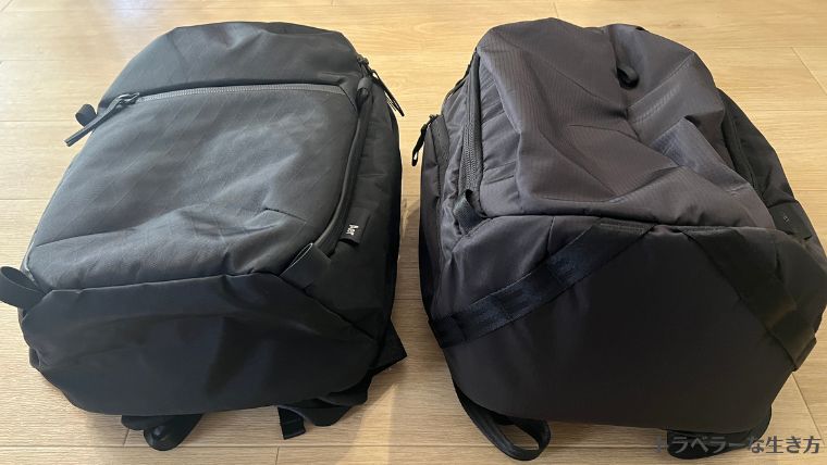 able carry Max EDC レビュー、口コミ、Aer city pack pro 2 比較