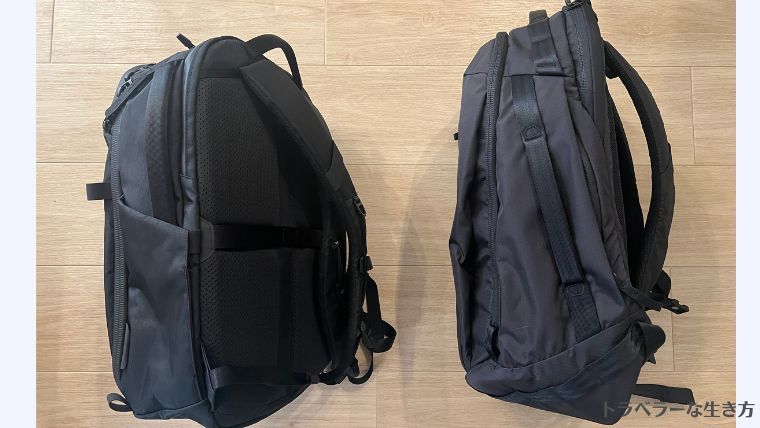 able carry Max EDC レビュー、口コミ、Aer city pack pro 2 比較
