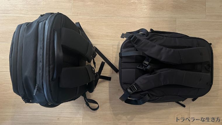 able carry Max EDC レビュー、口コミ、Aer city pack pro 2 比較