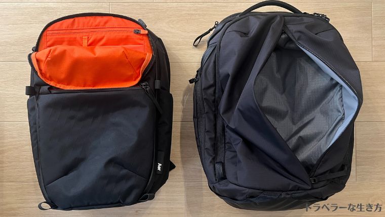 able carry Max EDC レビュー、口コミ、Aer city pack pro 2 比較