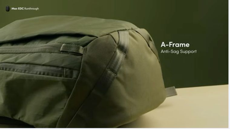 able carry max edc, A-Frame構造